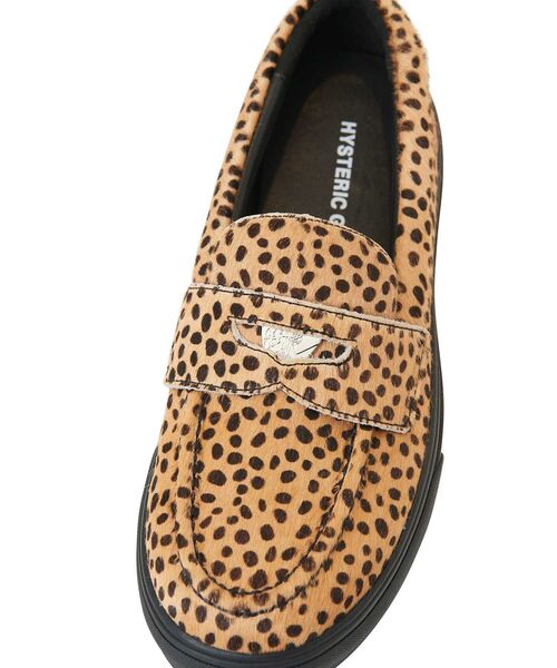 HYSTERIC GLAMOUR（ヒステリックグラマー）の「WOMAN ON SKULL PICK ペニーローファースニーカー（スニーカー・メンズ・ブラック/ベージュ系その他・26cm/27cm/28cm）」の4枚目の写真