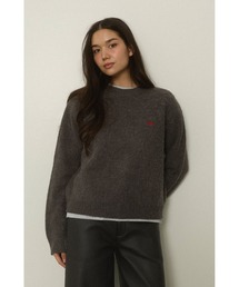 ALEXIA STAM | Logo Knit Top /ロゴニットトップス(ニット/セーター)