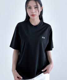 クーリングアセンティックロゴ半袖Tシャツ(ブラック)