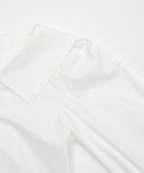 big collar blouse/ビックカラーブラウス（シャツ/ブラウス）｜OLUN