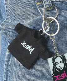 X-girl | MILLS LOGO TEE KEYCHAIN(キーケース/キーアクセサリー)