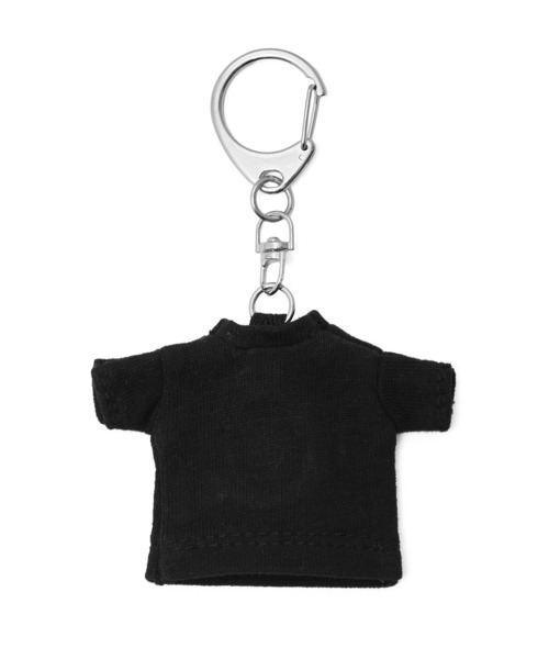 X-girl（エックスガール）の「MILLS LOGO TEE KEYCHAIN（キーケース/キーアクセサリー・レディース・ホワイト/ブラック・ONE SIZE）」の5枚目の写真