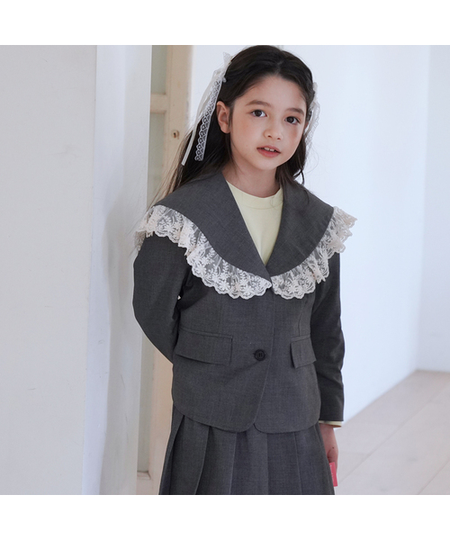 [Kids] Lace Sailor Jacket