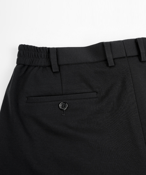 BIRBANTE(ビルバンテ)の「コンフォートストレッチC.Lフィットセットアップスラックス - ブラック(スラックス・メンズ・ブラック・SMALL/MEDIUM/LARGE/X-LARGE)」の5枚目の写真