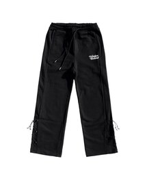 HIDDEN BEHIND（ヒドゥンビハインド）の「3パネルサイドストリングパンツ (ブラック)（スウェットパンツ）」