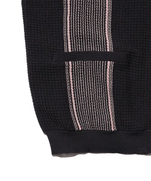 Zip Knit Polo Stripe（ポロシャツ）｜BEAMS PLUS（ビームスプラス）の