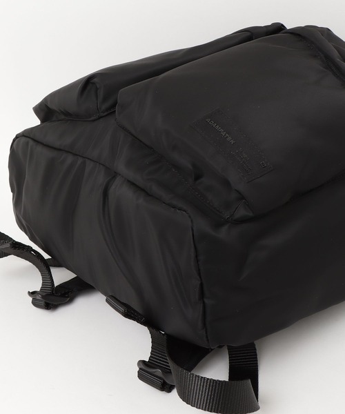 ADAM PATEK（アダムパテック）の「《ADAMPATEK》double pockets drawstring backpack/ダブルポケットバックパック（バックパック/リュック・メンズ・ブラック/グレー・FREE）」の21枚目の写真
