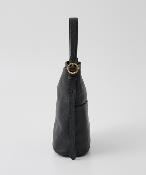 Beau're（ヴュレ）の「【WEB限定】【Beau're/ヴュレ】Design Buckle Bucket ショルダーバッグ（トートバッグ・レディース・ブラック/ブラウン・フリー）」の8枚目の写真