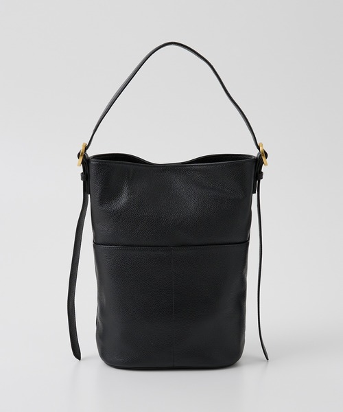 Beau're（ヴュレ）の「【WEB限定】【Beau're/ヴュレ】Design Buckle Bucket ショルダーバッグ（トートバッグ・レディース・ブラック/ブラウン・フリー）」の9枚目の写真