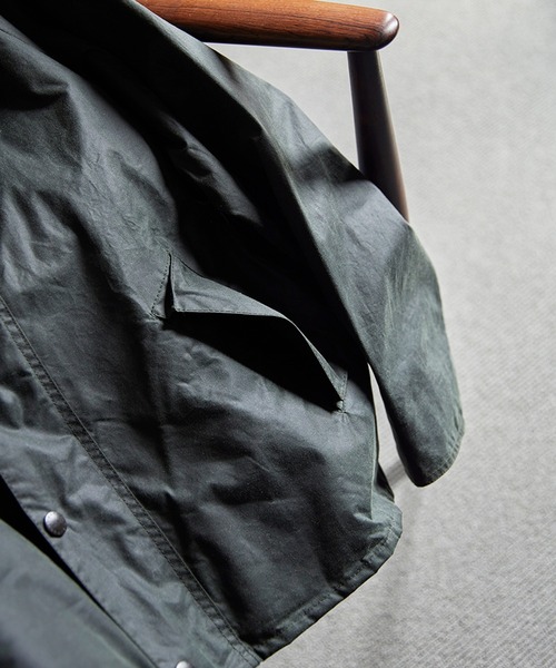 Barbour(バブアー)の「【Barbour】barbour os transport wax(ミリタリージャケット・メンズ・カーキ/ブラック・34/36/38/40)」の21枚目の写真