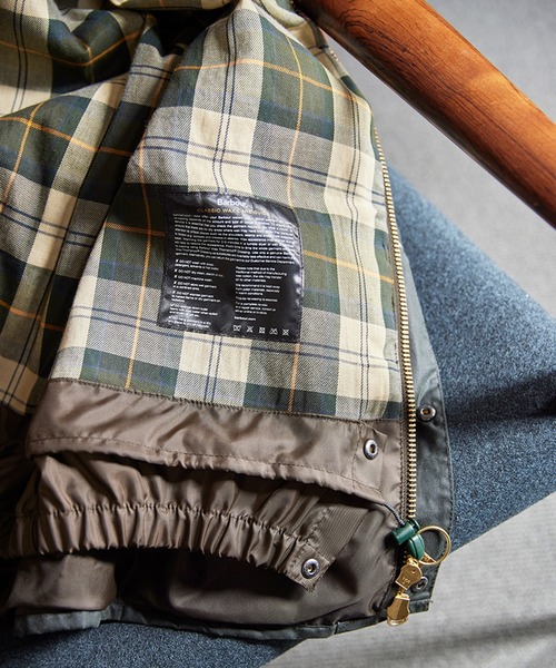 Barbour(バブアー)の「【Barbour】barbour os transport wax(ミリタリージャケット・メンズ・カーキ/ブラック・34/36/38/40)」の19枚目の写真