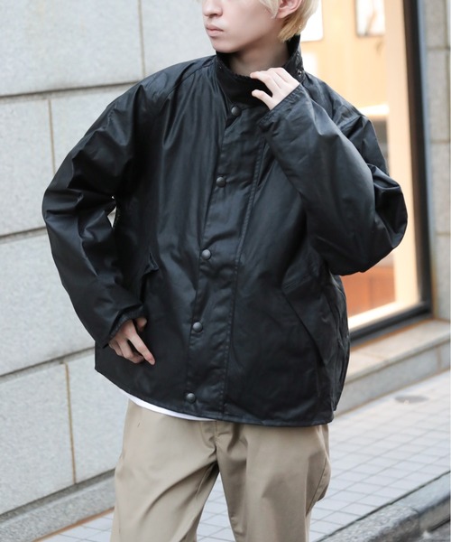Barbour(バブアー)の「【Barbour】barbour os transport wax(ミリタリージャケット・メンズ・カーキ/ブラック・34/36/38/40)」の11枚目の写真