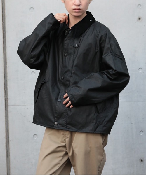Barbour(バブアー)の「【Barbour】barbour os transport wax(ミリタリージャケット・メンズ・カーキ/ブラック・34/36/38/40)」の13枚目の写真