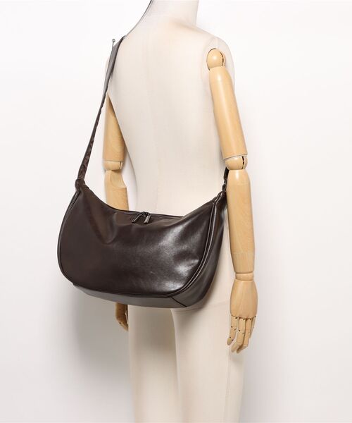 UNION STATION（ユニオンステーション）の「【Fulcro】別注ショルダーバッグ　アーチM（ショルダーバッグ・メンズ・ブラウン/ブラック・FREE）」の11枚目の写真