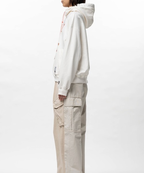 Maison MIHARA YASUHIRO(メゾンミハラヤスヒロ)の「Don't Tag Me Printed Hoodie(スウェット・レディース・ブラック/ホワイト/グレー・38/36)」の17枚目の写真