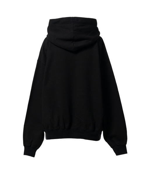 Maison MIHARA YASUHIRO(メゾンミハラヤスヒロ)の「Don't Tag Me Printed Hoodie(スウェット・レディース・ブラック/ホワイト/グレー・38/36)」の22枚目の写真