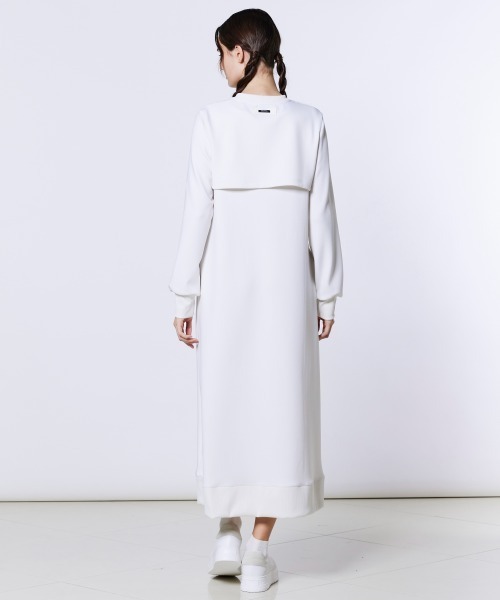 DOUBLE STANDARD CLOTHING(ダブルスタンダードクロージング)の「アクアスーティングレイヤードワンピース(ワンピース・レディース・オフホワイト・36/38)」の5枚目の写真