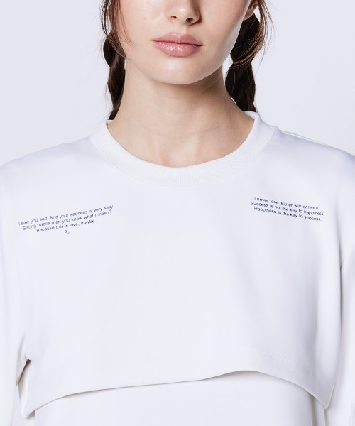 DOUBLE STANDARD CLOTHING(ダブルスタンダードクロージング)の「アクアスーティングレイヤードワンピース(ワンピース・レディース・オフホワイト・36/38)」の6枚目の写真