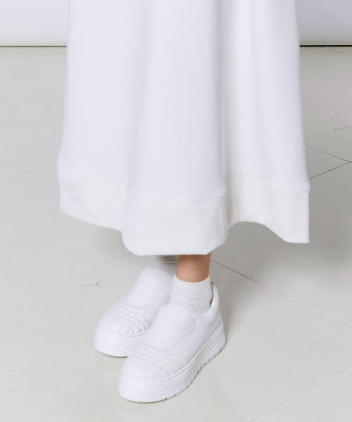 DOUBLE STANDARD CLOTHING(ダブルスタンダードクロージング)の「アクアスーティングレイヤードワンピース(ワンピース・レディース・オフホワイト・36/38)」の12枚目の写真