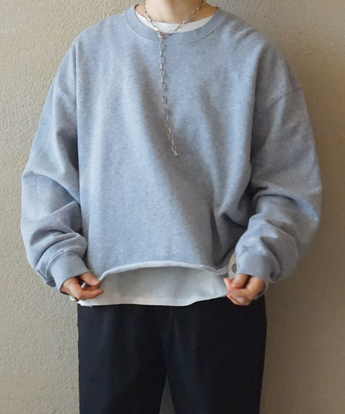 JOURNAL STANDARD LUXE(ジャーナルスタンダード ラックス)の「リメイクスウェット(スウェット・レディース・グレー/ブラック/ホワイト・FREE)」の3枚目の写真