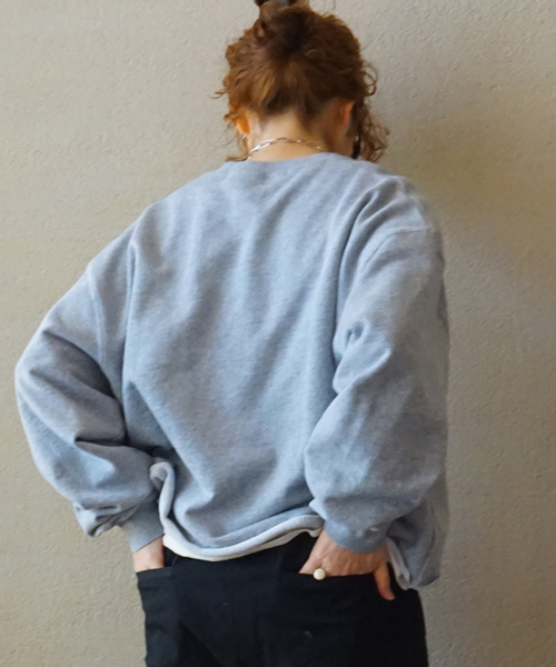 JOURNAL STANDARD LUXE(ジャーナルスタンダード ラックス)の「リメイクスウェット(スウェット・レディース・グレー/ブラック/ホワイト・FREE)」の10枚目の写真