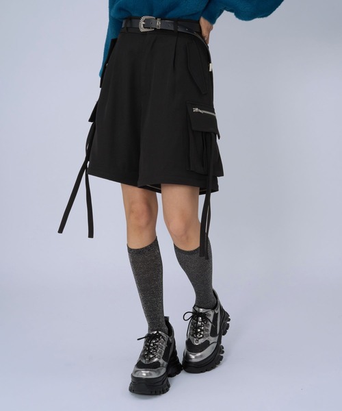 HARE(ハレ)の「2WAYZIPカーゴパンツ(HARE)(その他パンツ・レディース・オフホワイト/グレー/イエロー系その他/ブラック/ライトブルー・FREE)」の20枚目の写真