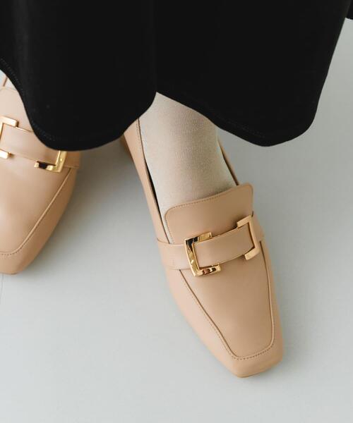 RODE SKO(ロデスコ)の「『MADE IN JAPAN』 4.5センチメタルヒールパンプス(パンプス・レディース・ブラック/ベージュ・36/37/38)」の15枚目の写真