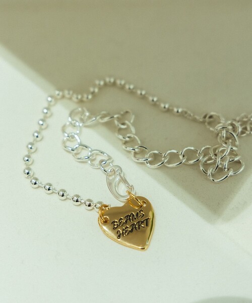 BEAMS HEART(ビームスハート)の「ハートロゴ ネックレス(ネックレス・レディース・その他/シルバー/ゴールド・ONE SIZE)」の3枚目の写真