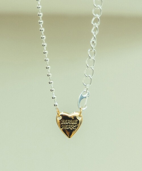 BEAMS HEART(ビームスハート)の「ハートロゴ ネックレス(ネックレス・レディース・その他/シルバー/ゴールド・ONE SIZE)」の11枚目の写真