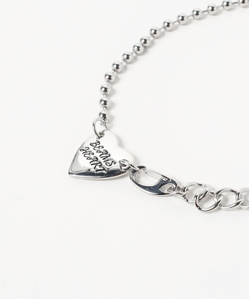 BEAMS HEART(ビームスハート)の「ハートロゴ ネックレス(ネックレス・レディース・その他/シルバー/ゴールド・ONE SIZE)」の4枚目の写真