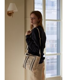 JUNECI（ジュネシ）の「ビトウィンアス ミンジョキング キャンバスバッグ（トートバッグ）」