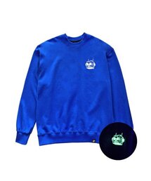 AOX（エーオーエックス）の「Heart robot sweatshirt(Blue)（スウェット）」