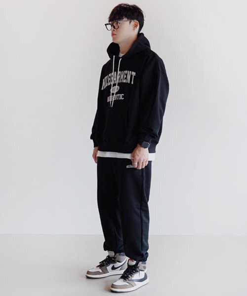 THE MILE（ザマイル）の「MILE GARMENTS SWEAT HOODIE [BLACK]（パーカー・メンズ・その他・L/M/S/XL）」の5枚目の写真