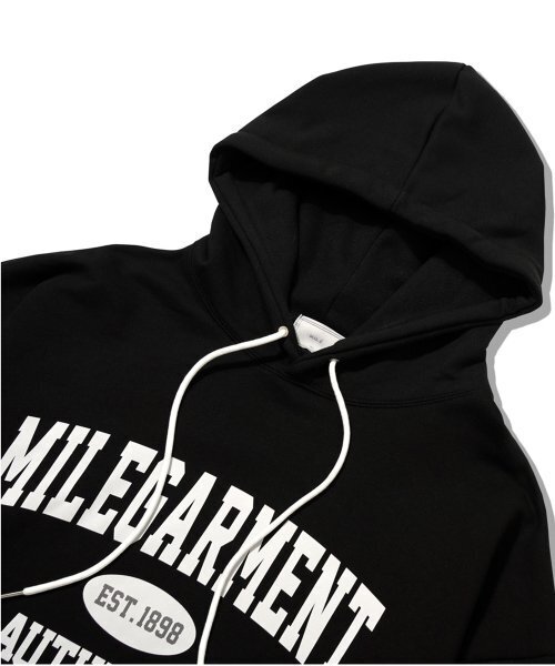 THE MILE（ザマイル）の「MILE GARMENTS SWEAT HOODIE [BLACK]（パーカー・メンズ・その他・L/M/S/XL）」の7枚目の写真