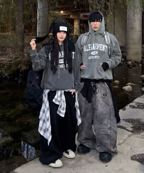 THE MILE（ザマイル）の「MILE GARMENTS SWEAT HOODIE [BLACK]（パーカー・メンズ・その他・L/M/S/XL）」の9枚目の写真