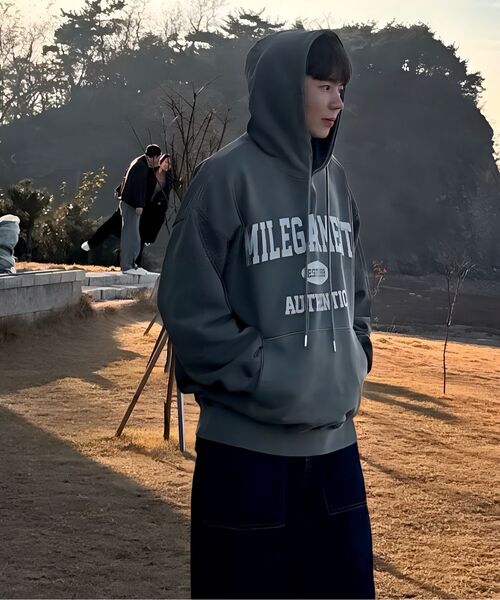 THE MILE（ザマイル）の「MILE GARMENTS SWEAT HOODIE [BLACK]（パーカー・メンズ・その他・L/M/S/XL）」の13枚目の写真