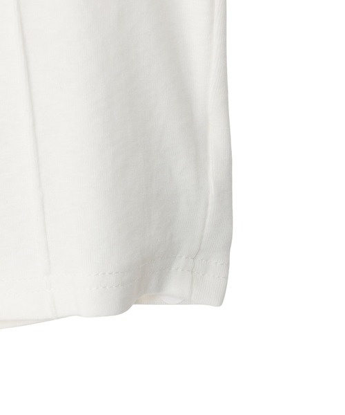 Ada.（エイダ）の「コンパクト ヘンリーネック ロングスリーブ カットソー（Tシャツ/カットソー・レディース・ブラック/ホワイト/グレー・FREE）」の9枚目の写真
