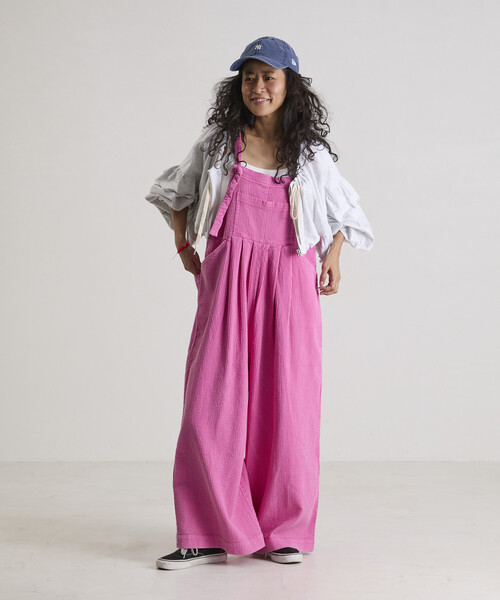 Champion×Freada/チャンピオン ギャザー×フリル ジップショートボレロ