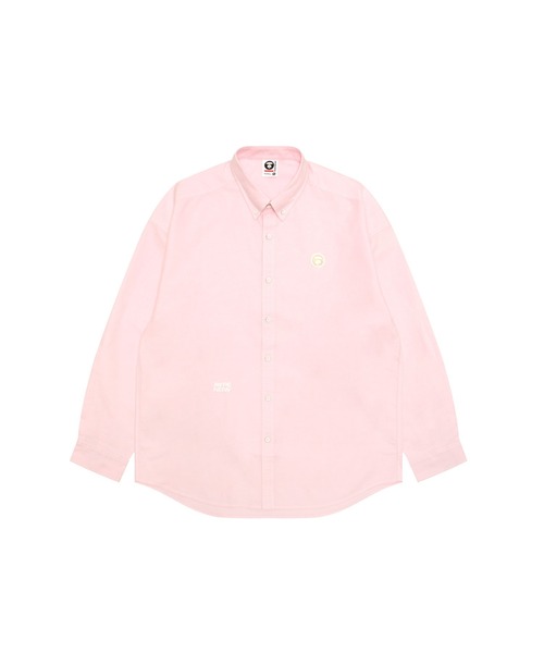 AAPE BY A BATHING APE（エーエイプバイアベイシングエイプ）の「AAPE NOW LONG SLLEVE SHIRT（シャツ/ブラウス・メンズ・ピンク/ホワイト/ブラック/ライトイエロー/ブルー・X-LARGE/SMALL/LARGE/MEDIUM/X-SMALL）」の5枚目の写真