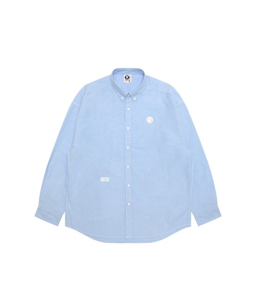 AAPE BY A BATHING APE（エーエイプバイアベイシングエイプ）の「AAPE NOW LONG SLLEVE SHIRT（シャツ/ブラウス・メンズ・ピンク/ホワイト/ブラック/ライトイエロー/ブルー・X-LARGE/SMALL/LARGE/MEDIUM/X-SMALL）」の3枚目の写真