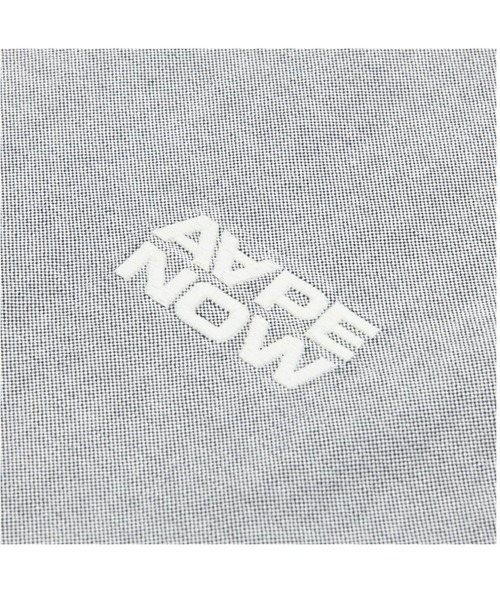 AAPE BY A BATHING APE（エーエイプバイアベイシングエイプ）の「AAPE NOW LONG SLLEVE SHIRT（シャツ/ブラウス・メンズ・ピンク/ホワイト/ブラック/ライトイエロー/ブルー・X-LARGE/SMALL/LARGE/MEDIUM/X-SMALL）」の12枚目の写真