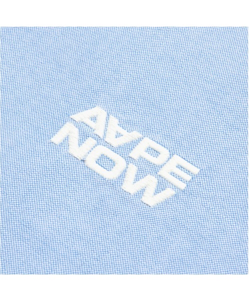 AAPE BY A BATHING APE（エーエイプバイアベイシングエイプ）の「AAPE NOW LONG SLLEVE SHIRT（シャツ/ブラウス・メンズ・ピンク/ホワイト/ブラック/ライトイエロー/ブルー・X-LARGE/SMALL/LARGE/MEDIUM/X-SMALL）」の16枚目の写真