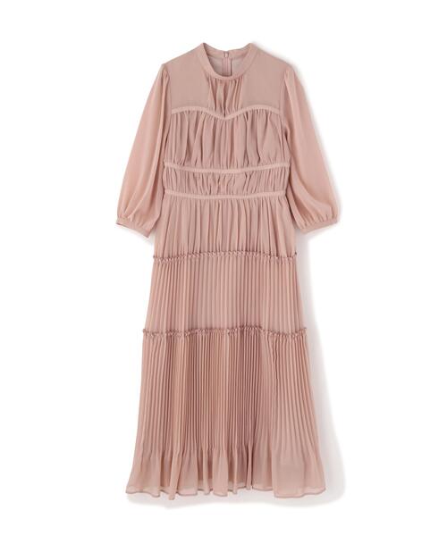 PROPORTION BODY DRESSING（プロポーションボディドレッシング）の「＜Ｌ＞プリーツロングワンピース / 1216140202（ワンピース・レディース・グレー/ピンク・MEDIUM/P/S/SMALL）」の10枚目の写真
