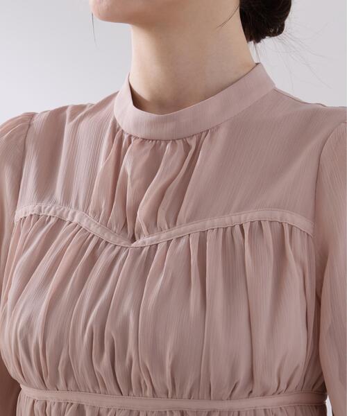 PROPORTION BODY DRESSING（プロポーションボディドレッシング）の「＜Ｌ＞プリーツロングワンピース / 1216140202（ワンピース・レディース・グレー/ピンク・MEDIUM/P/S/SMALL）」の22枚目の写真