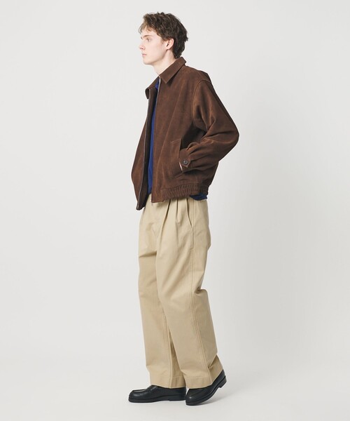 BEAUTY&YOUTH UNITED ARROWS(ビューティーアンドユースユナイテッドアローズ)の「HI-LINE 3PLY チノ トラウザース(チノパンツ・メンズ・ダークブラウン/ベージュ・L/S/M/XL)」の6枚目の写真