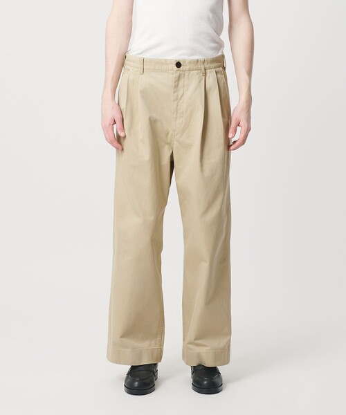 BEAUTY&YOUTH UNITED ARROWS(ビューティーアンドユースユナイテッドアローズ)の「HI-LINE 3PLY チノ トラウザース(チノパンツ・メンズ・ダークブラウン/ベージュ・L/S/M/XL)」の9枚目の写真