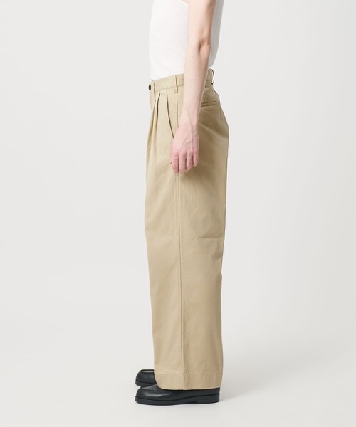 BEAUTY&YOUTH UNITED ARROWS(ビューティーアンドユースユナイテッドアローズ)の「HI-LINE 3PLY チノ トラウザース(チノパンツ・メンズ・ダークブラウン/ベージュ・L/S/M/XL)」の10枚目の写真