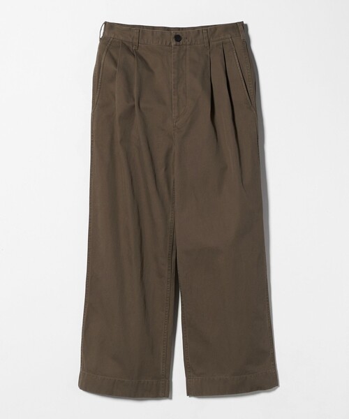 BEAUTY&YOUTH UNITED ARROWS(ビューティーアンドユースユナイテッドアローズ)の「HI-LINE 3PLY チノ トラウザース(チノパンツ・メンズ・ダークブラウン/ベージュ・L/S/M/XL)」の19枚目の写真