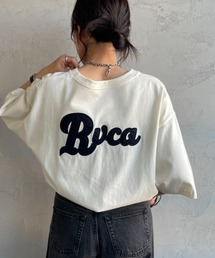 [RVCA/ルーカ] RANCH SCRIPT バック刺繍ロゴ ショートスリーブＴシャツ