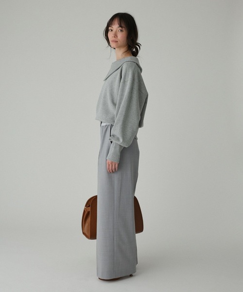 PROTAGONISTA（プロタゴニスタ）の「【PROTAGONISTA】＜別注＞リラックスパンツ【手洗い可】（その他パンツ・レディース・ライトグレー/ベージュ・フリー）」の8枚目の写真